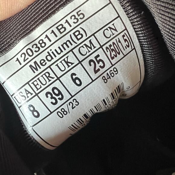 Brooks Adrenaline GTS 23 Supportive Women's Size 8 Oreo Running Sneakers Shoes - Picture 14 of 16